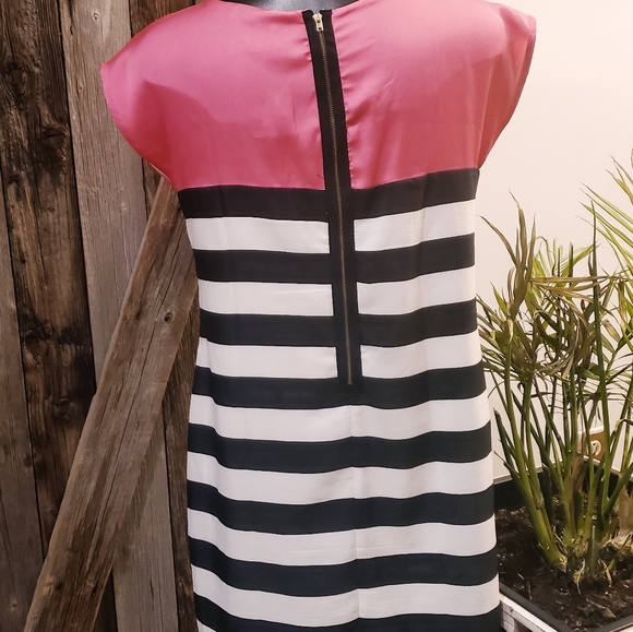 Coco & Tashi colorful satin dress - Picture 4 of 7